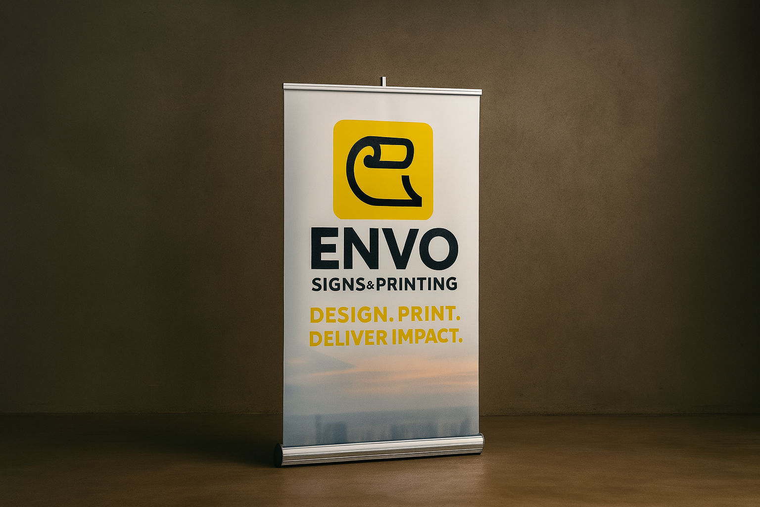Retractable banner
