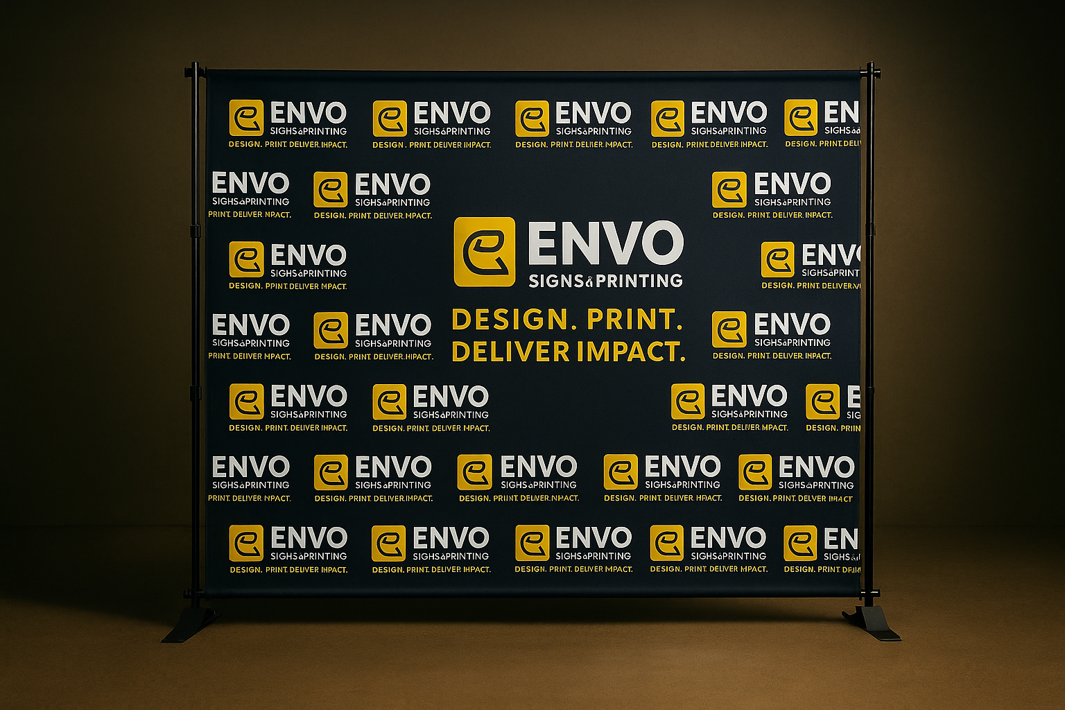 Step & Repeat banner