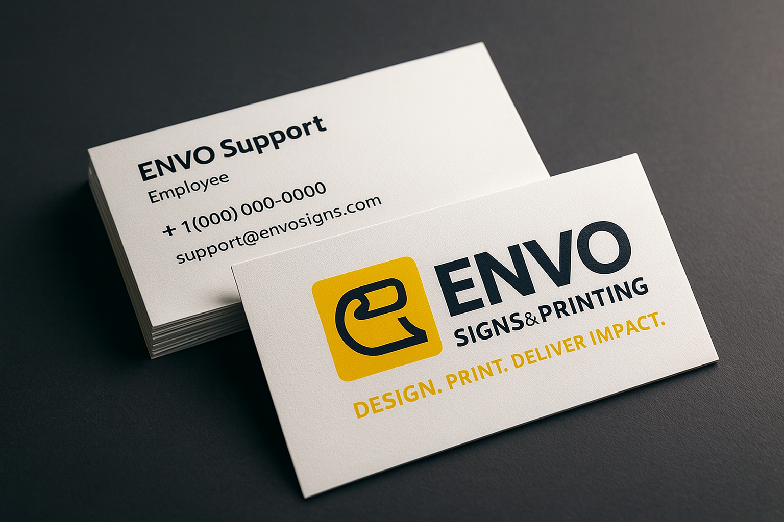 16-pt business cards