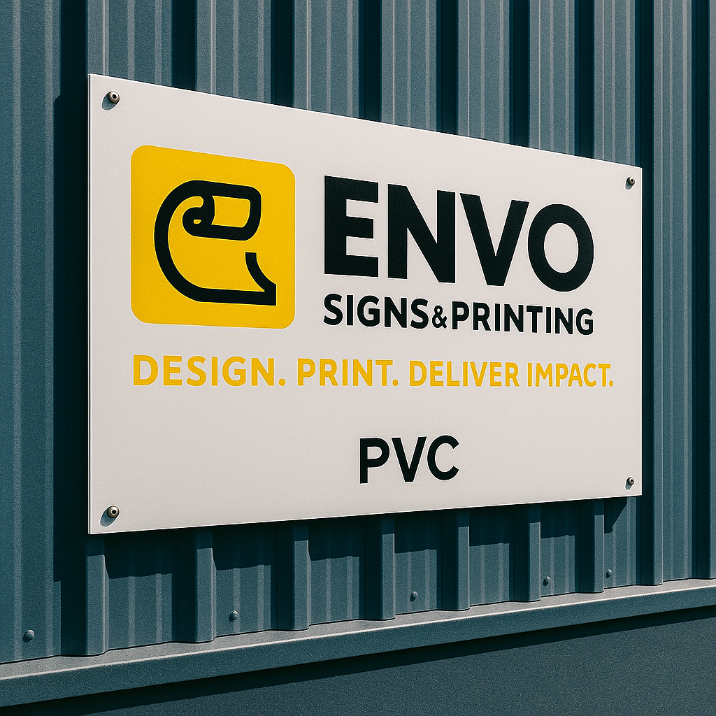 PVC sign