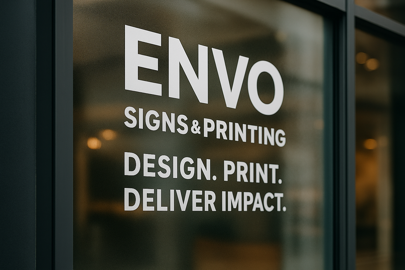 Frosted privacy vinyl